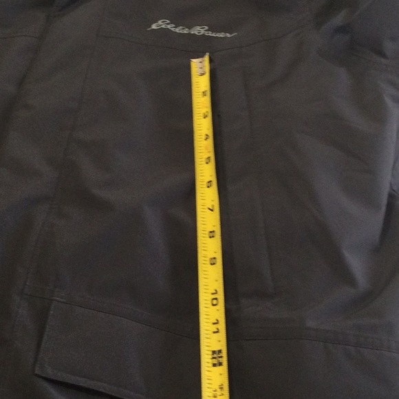 EUC Mens Eddie Bauer XL Gray/Black Weatheredge Coat - Picture 16 of 16